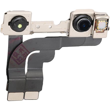 Câble flexible de remplacement pour caméra frontale (face selfie) pour iPhone 12 Pro Max avec capteur de lumière white