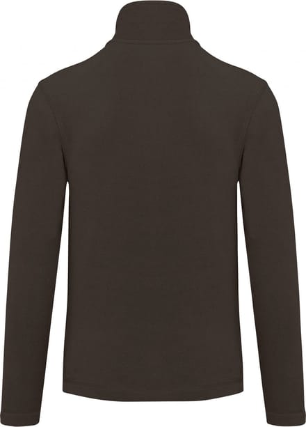 Kariban Microfleece met rits heren K911 - Chocolate - S