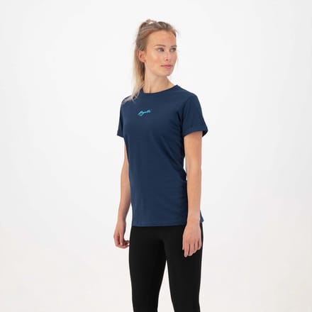 Rogelli Logo Dames Sportshirt - Korte Mouw - Blauw