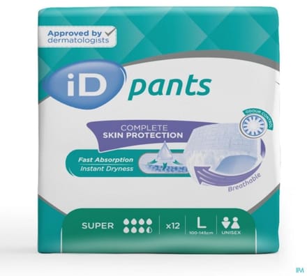 ID Pants Super Large - 12 pakken van 12 stuks