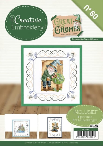 Creative Embroidery 60 - Yvonne Creations - Great Gnomes