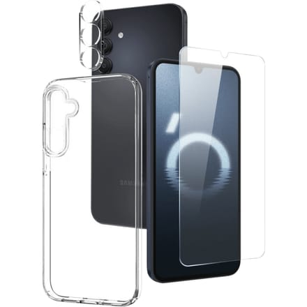 Northjo Samsung Galaxy A16 All-in-One Protection Pack Transparant