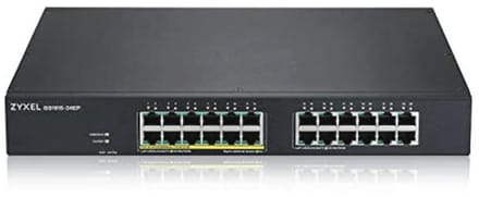 24-poorts PoE-switch met 130 Watt - Slimme Hybrid Mode Switch voor Rackmount