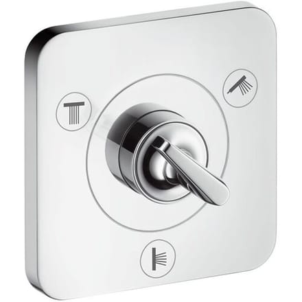AXOR Citterio E Trio / Quattro waste and diverter valve concealed 36772000
