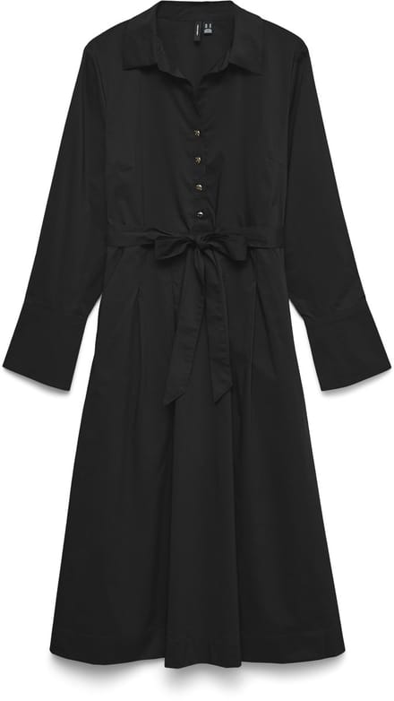 VERO MODA - VMFRIBA LS CALF DRESS WVN GA - Dames - Maxi jurken