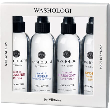 Washologi Linnen Water Geschenkdoos 4 x 100 ml
