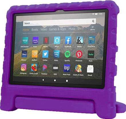 Rixus RXTC06 Tablet Kids Case For Apple iPad Mini 6 8.3 inch Purple