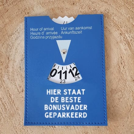 FlexMade.nl - Parkeerschijf - Bonusvader
