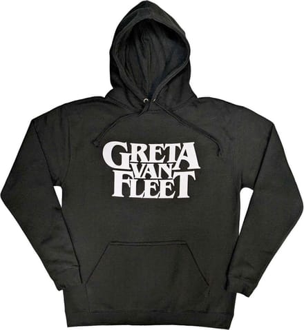 Greta Van Fleet - Logo Hoodie/trui - S - Zwart