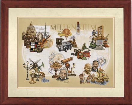 borduurpakket 34504 millennium (collectors item!)