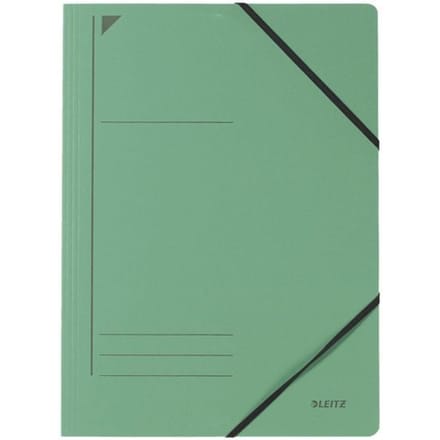 LEITZ® hoekmap, DIN A4, elastische sluiting, groen