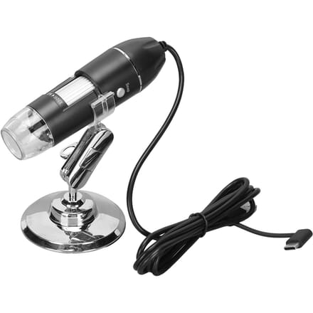 Handheld Digitale Microscoop 50x tot 1600x Vergroting USB Type C Micro USB 3-in-1 Microscoop