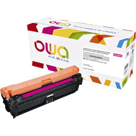 Tonercartridge OWA alternatief tbv HP CE743A rood
