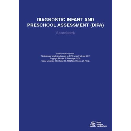 Diagnostic Infant And Preschool Assessment (Dipa) Scoreboek - Ramon Lindauer