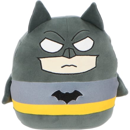 Batman Squishy 32 cm - Knuffel - Zachte stof - Grijs