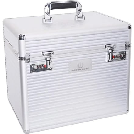 Imperial Riding - Grooming Box Shiny Classic - Silver