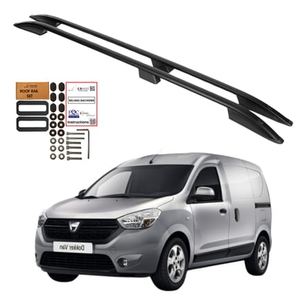 Dakrails Dacia Dokker Vanaf 20132020 Renault Express Vanaf 2021 Zwart