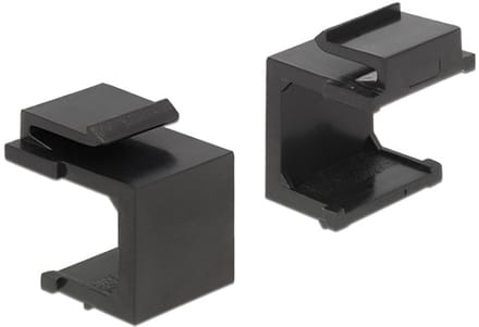 4x Keystone afsluitcover zwart