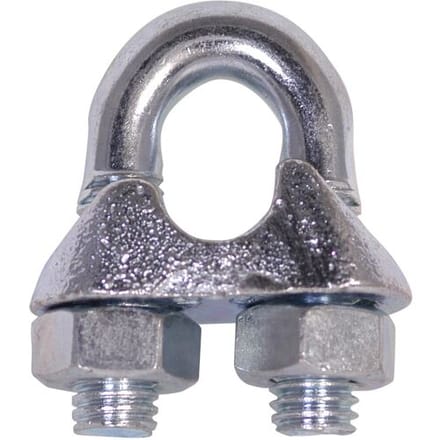 DX staaldraadklem RVS 3mm