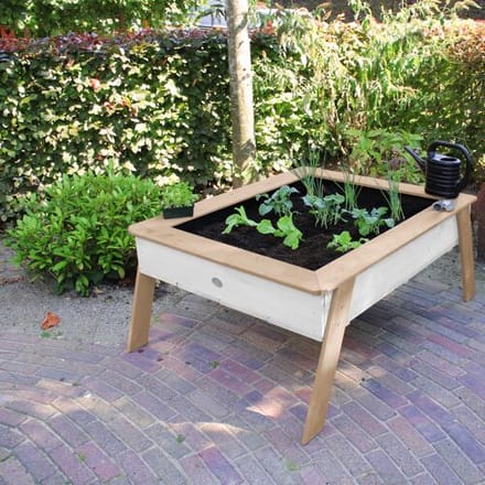 AXI Linda Zand & Kweektafel Bruin/wit - Inclusief gronddoek