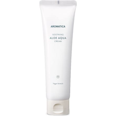[AROMATICA] Verzachtende Aloë Aqua Crème 150ml white