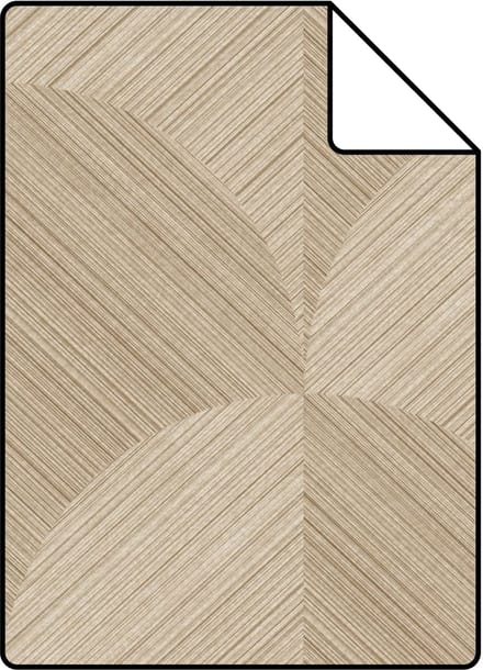 Proefstaal Origin Wallcoverings behang 3D-motief beige - 26,5 x 21 cm - 347936-S