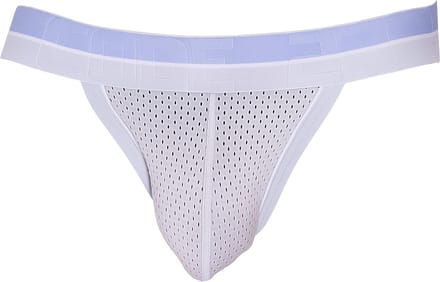 CODE 22 Sport Mesh Bay Jockstrap Lavander - MAAT XL - Heren Ondergoed - Jockstrap voor Man - Mannen Jock