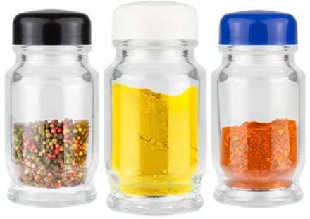 50x Kruidenpotjes 50ml - Afsluitbare Glazen Potten met Deksel