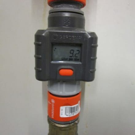 Steinberg flow rate controller 1/2" 9 L/min (orange) 099.9402