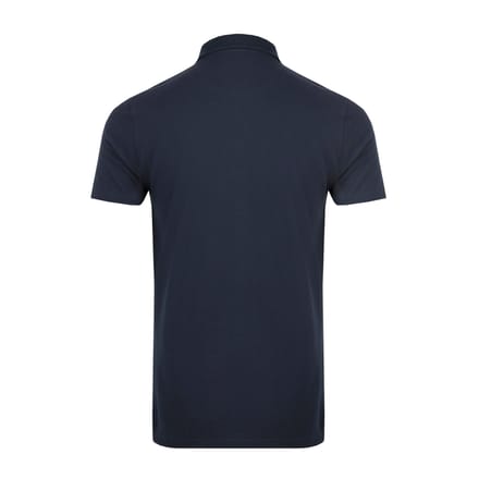 Weird Fish Heren Miles Pique Organic Poloshirt (Marine)