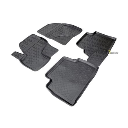 NORM Liners | Tapis De Sol En Caoutchouc TPE Toutes Saisones Pour Ford Kuga 2008-2012 noir
