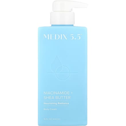Crème Corporelle, Niacinamide + Beurre de Karité, 15 fl oz (444 ml)