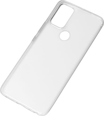 Krüger&Matz LIVE 9S Serie - Silicone Telefoonhoes - Transparant - Antislip - Schokabsorberend