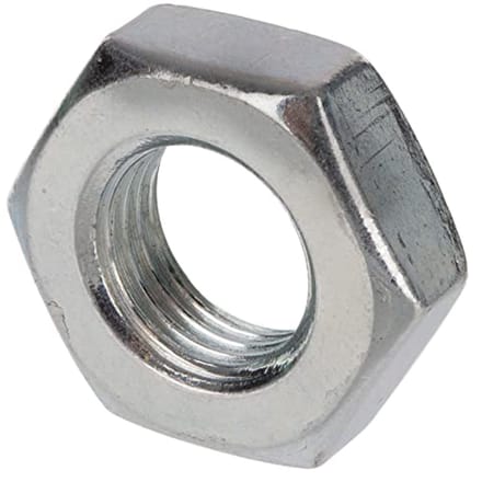 M10x1 Zeskantmoer Laag Model van Roestvrij Staal - DIN936