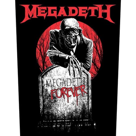 Megadeth Tombstone Unisex Embleem - meerkleurig - Standard