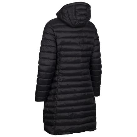 Trespass Dames/Dames Dorothea gewatteerde jas (Zwart)