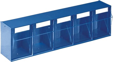 OpbouwNaam Lockweiler Doorzichtig Magazijn H 164 x B 600 x D 134 mm blauw - 1500591