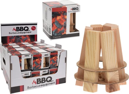 BBQ Classics Houten Aanmaakblokjes voor Barbecues