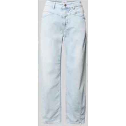regular fit barrel jeans van katoenmix model 'ELIN'