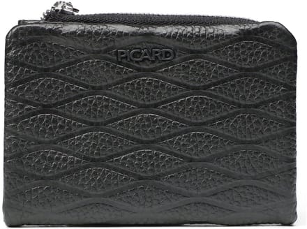 Picard Lille 1 Portemonnee Leer 12.5 cm - Dames - Horizontaal - schwarz