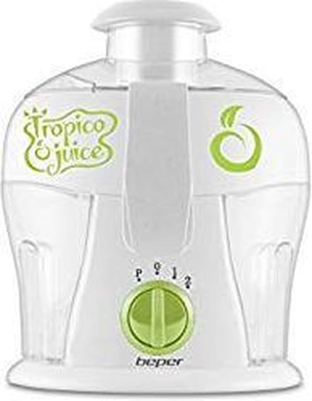 Beper 90.313A - Sapcentrifuge - Slowjuicer - Fruitsapmachine - Citruspers - Wit