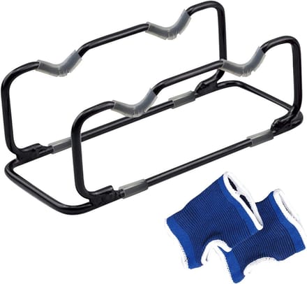 Halter Rek - Gewicht Standaard - Thuis Trainen - Stevig Stalen Frame - 60 kg Capaciteit - Zwart