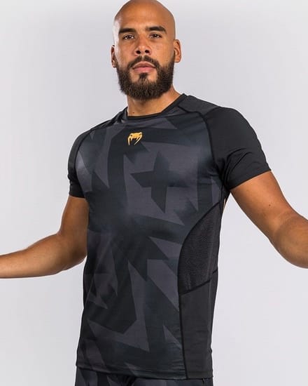 Venum Razor Dry Tech T-shirt Zwart Goud - XXL