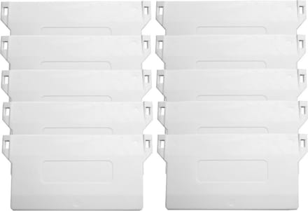 Dorolet - Strip gewichten 89 mm voor verticale jaloezieën - 10 stuks