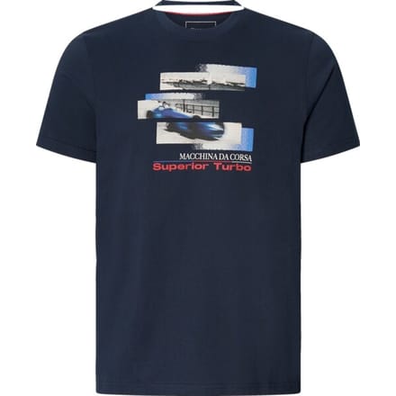 Babista herren T-Shirt - 52/54 - donkerblauw - Plus Size