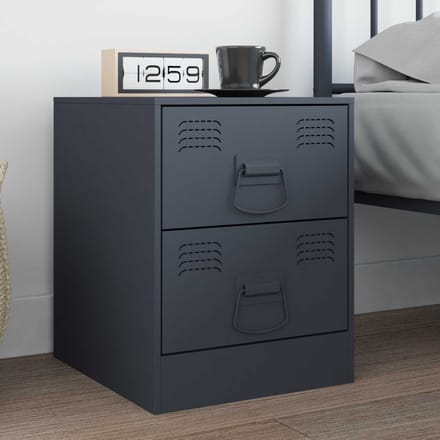 vidaXL Kast Handvatten Antraciet 85 x 45 mm Metaal