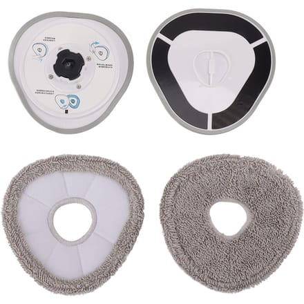 Dweilhouderplaatset voor J1 J2 Veegrobot Vervangende Accessoires white