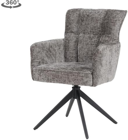 Tower living Bardi Armstoel - Charcoal