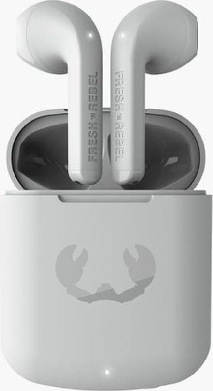 Fresh 'n Rebel Twins Core - Draadloze Bluetooth Oordopjes - Oortjes met 30 uur speelduur - Ice Grey