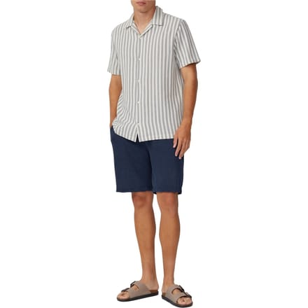 Q/S designed by - Heren short - Maat M - Mannen - MARINE - katoen